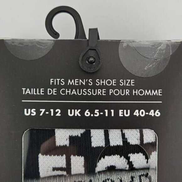 Pink Floyd Socks 3 (Three) Pairs Size 7-12 Black, White, & Gray Y2K Retro Rock - Picture 11 of 13